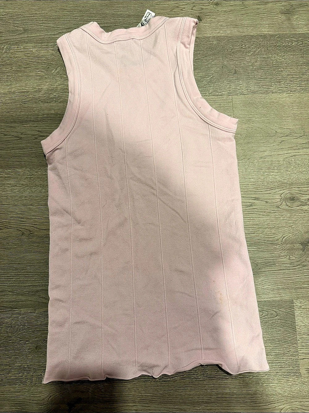 Intimately FP Pink Ribbed Tank Top XS/S - Picture 2 of 4